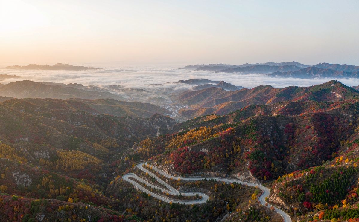 马鬃岭秋色